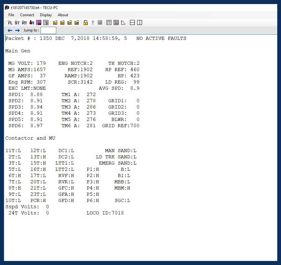 Screen display, which shows exactly what's on the display screen for easy reference and tech support. 